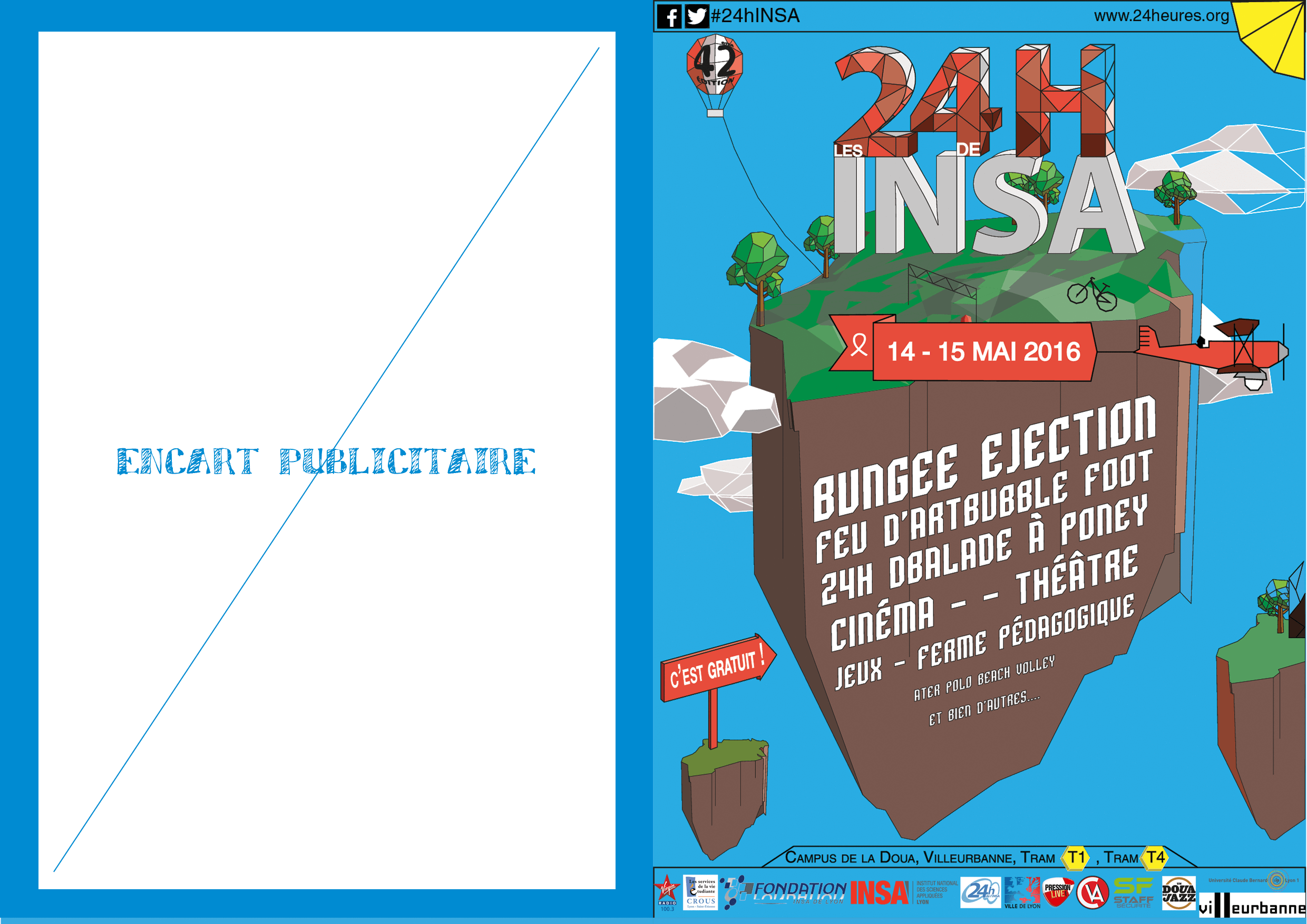 Programme festival Les 24h de l'INSA
